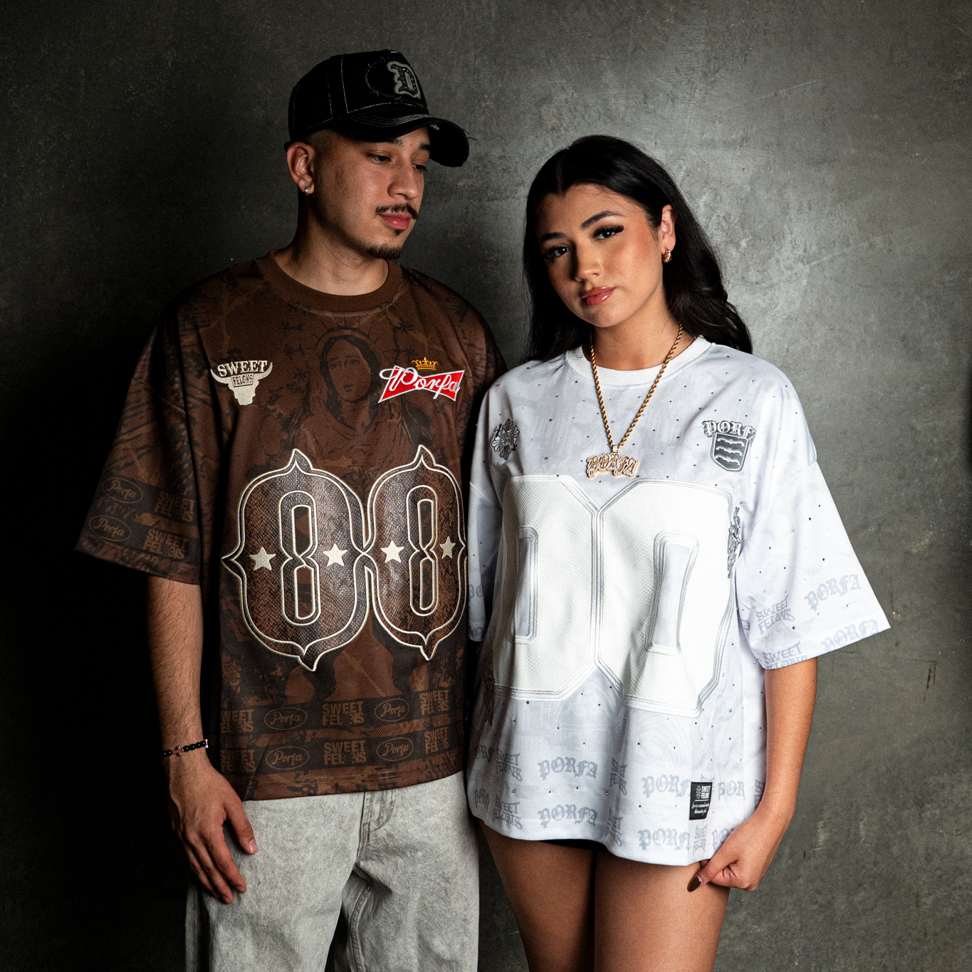 Porfa x Sweet Felons "Outlaw Brown" Jersey