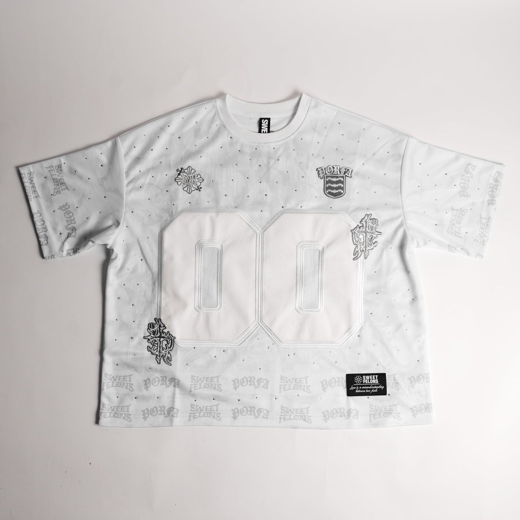 Porfa x Sweet Felons "Whiteout" Jersey