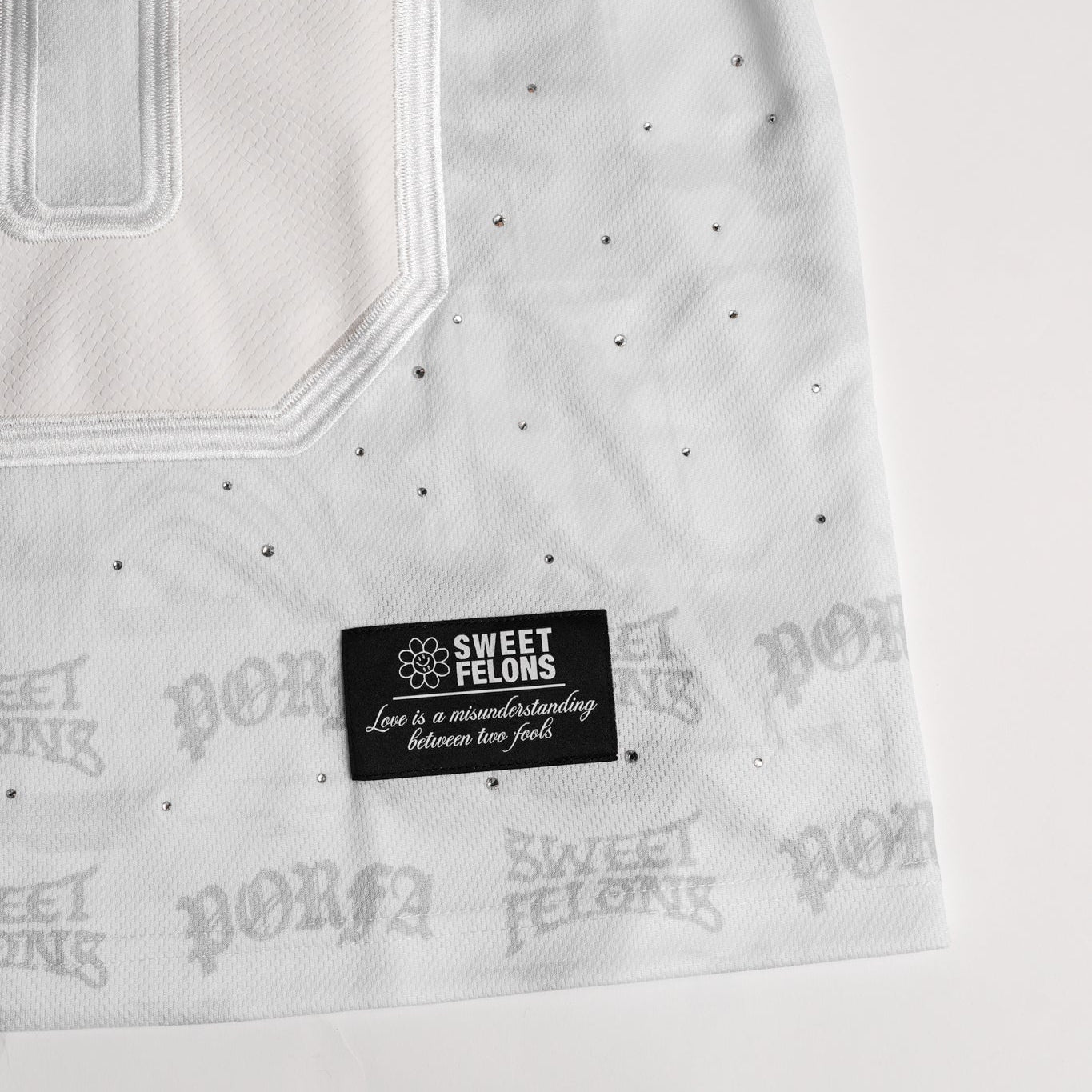 Porfa x Sweet Felons "Whiteout" Jersey