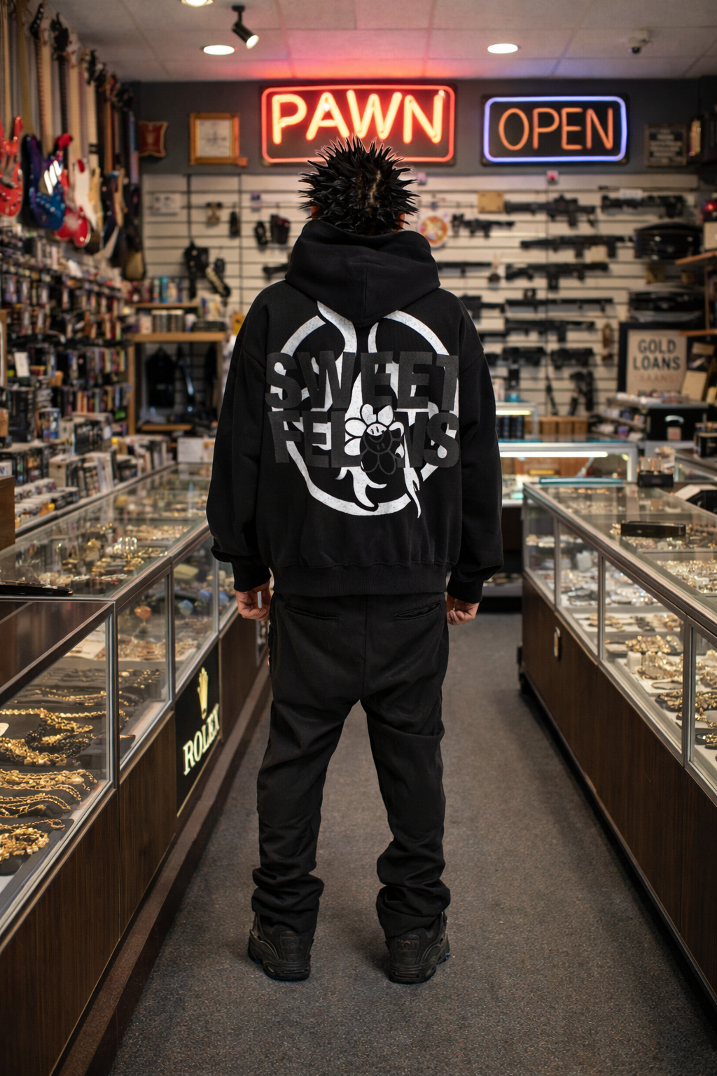 Lost Felons "Double Logo" Zip Up